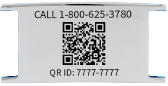 QR Code Child Titanium Medical ID Bracelet, , pemblem image number 0